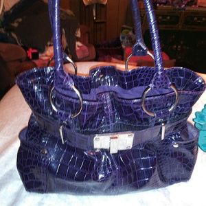 Deep Purple Purse